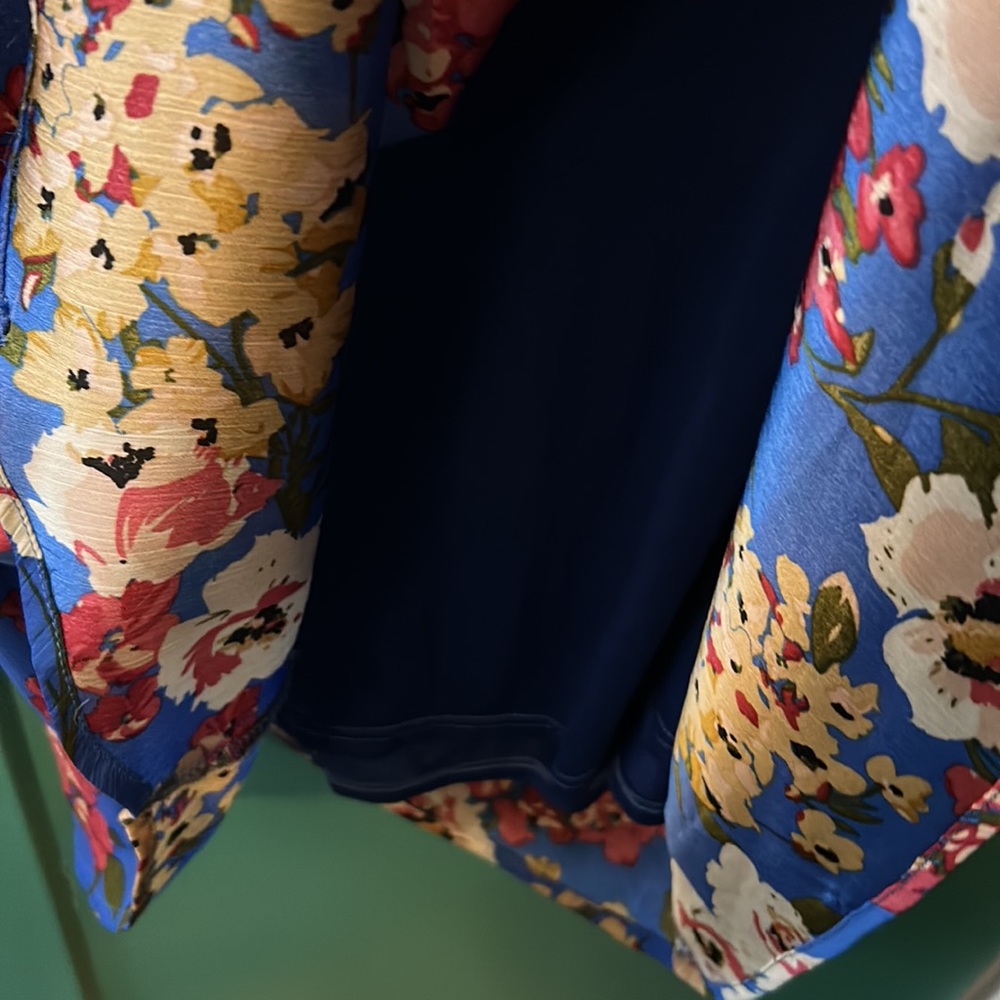 Beautiful Umgee top with cap sleeves. Lined. - Picture 5 of 6